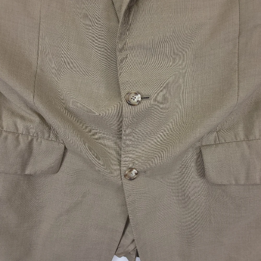Brooks Brothers Brooksease Blazer Men's Size 43 Beige